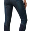 Ariat Halo Denim Full Seat Breech, Birch Marine
