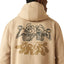 Ariat Mens Drinking Buddies Graphic Hoodie – Relaxed Fit Brushed Fleece Pullover