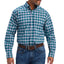 Ariat Men's Pro Series Brantleigh Stretch Classic Fit Shirt, Jelly Bean