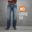 Ariat Men's Rebar M3 Loose DuraStretch Basic Stackable Straight Leg Jean