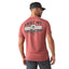 Ariat Mens Short Sleeve Shirt, Banner Badge Western Graphic Tee