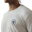 Ariat Mens Short Sleeve Shirt, Banner Badge Western Graphic Tee