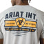 Ariat Mens Short Sleeve Shirt, Banner Badge Western Graphic Tee