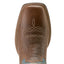 Ariat Mens Steadfast Wide Square Toe Leather Cowboy Boot – Comfortable All-Day Western Work Boot