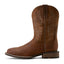 Ariat Mens Western Big Rig Wide Square Toe Cowboy Boot – Comfortable Durable Leather Work Boot