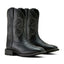 Ariat Mens Western Big Rig Wide Square Toe Cowboy Boot – Comfortable Durable Leather Work Boot
