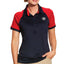 Ariat Women's Team 3.0 Short Sleeve Polo Shirt, Navy/Red
