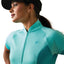 Ariat Women’s Cambria Jersey 1/4 Zip Baselayer – Lightweight Riding Shirt with UPF 50+