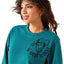 Ariat Women's Essential Sendero "West is Best" Graphic Sweatshirt – Cozy Western Fleece Crewneck