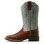 Ariat Womens Hybrid Ranchwork Wide Square Toe Leather Western Work Boot