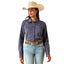 Ariat Women's Kirby Long Sleeve Collared Button-Down Shirt – Rider-Tested Stretch Poplin Equestrian Top