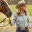 Ariat Women's Kirby Pro Shirt – Long Sleeve, Athletic Fit, UV Protection, Riding & Outdoor Wear
