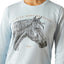 Ariat Youth Happy Long Sleeve Shirt – Organic Cotton Kids Equestrian Tee for Horse Lovers