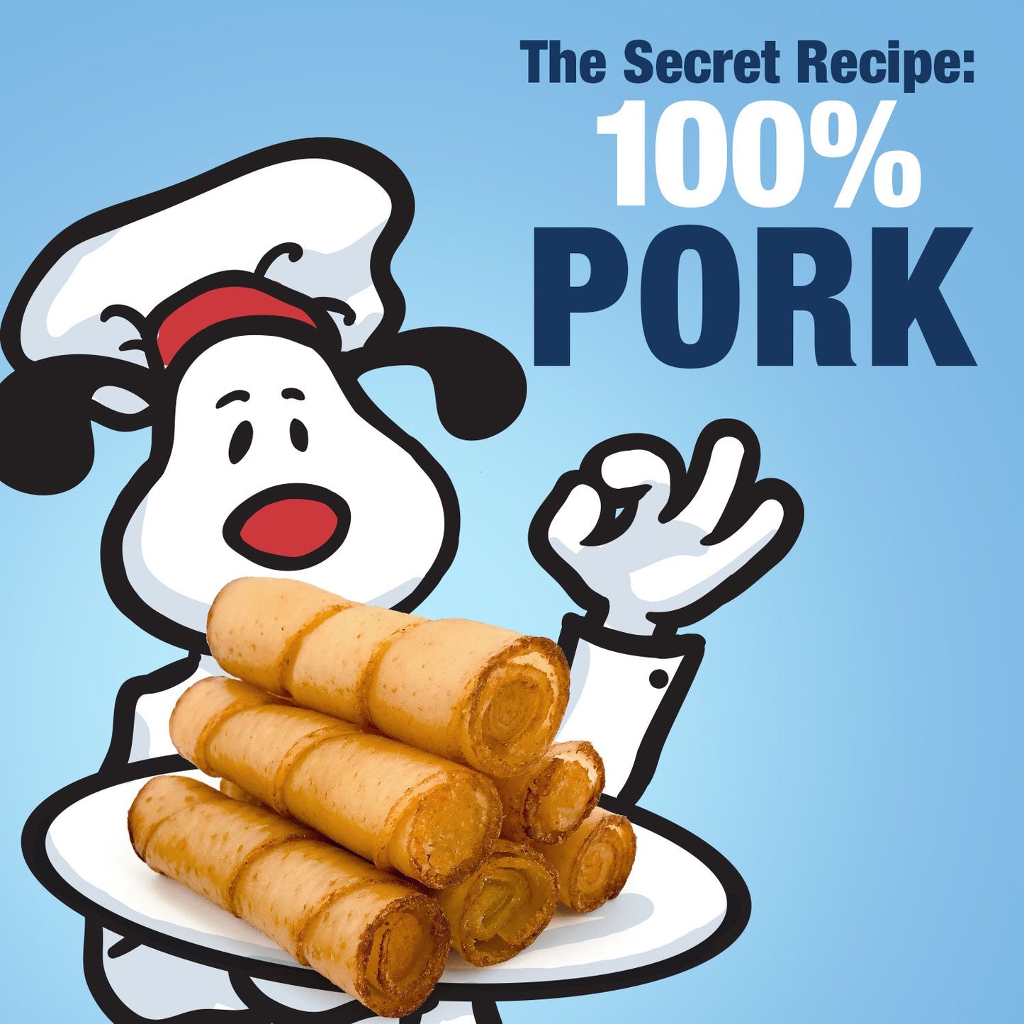 ValueBull USA Pig Skin Twist Rolls, 4-5 Inch, Smoked, 50 Count