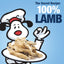 ValueBull Lamb Cheek Slices, Premium Lamb Dog Chews, 5-6 Inch, 10 Count