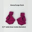 Birdy Bootie (chicken shoes, chicken booties, duck booties and goose shoes)