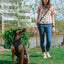 Hands Free Rope Leash - Noir