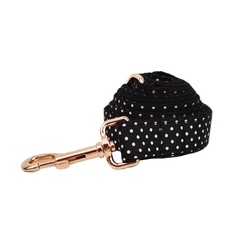 Black Polka Dot Print Set