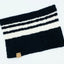 Cashmere Blend Scarf sets for Pets and their humans, Black and White