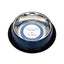 Country Living Ribbed Stainless Steel Dog Bowls, Non-Slip, Set of 2 – Poseidon Blue