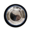 Country Living Ribbed Stainless Steel Dog Bowls, Non-Slip, Set of 2 – Poseidon Blue