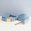 Light Blue Teddy Set