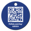 PetHub QR Pet ID Tag – Classic Aluminum