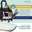 Bone Cruiser Pet Carrier with Removable Wheels and Telescopic Handle
