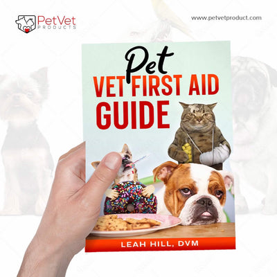 Pet Vet First Aid Guide Paperback – Dog & Cat Emergency Handbook with CPR, Toxicity Charts, Dosage Calculators & Step-by-Step Pet First Aid Instructions
