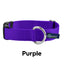 5/8″ and 1″ Purple Nylon Dog Collar