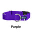 5/8″ and 1″ Purple Nylon Dog Collar