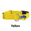 5/8″ and 1″ Yellow Nylon Dog Collar