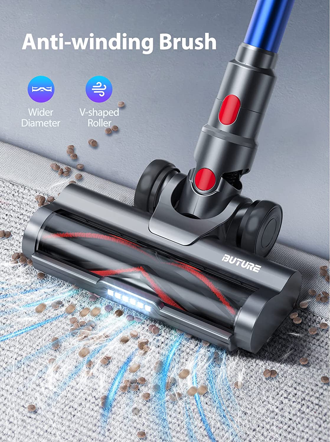 Buture JR500 Cordless Vacuum Cleaner