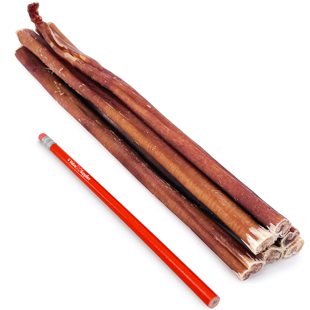 ValueBull USA Bully Sticks for Dogs, Medium 12 Inch, 50 Count