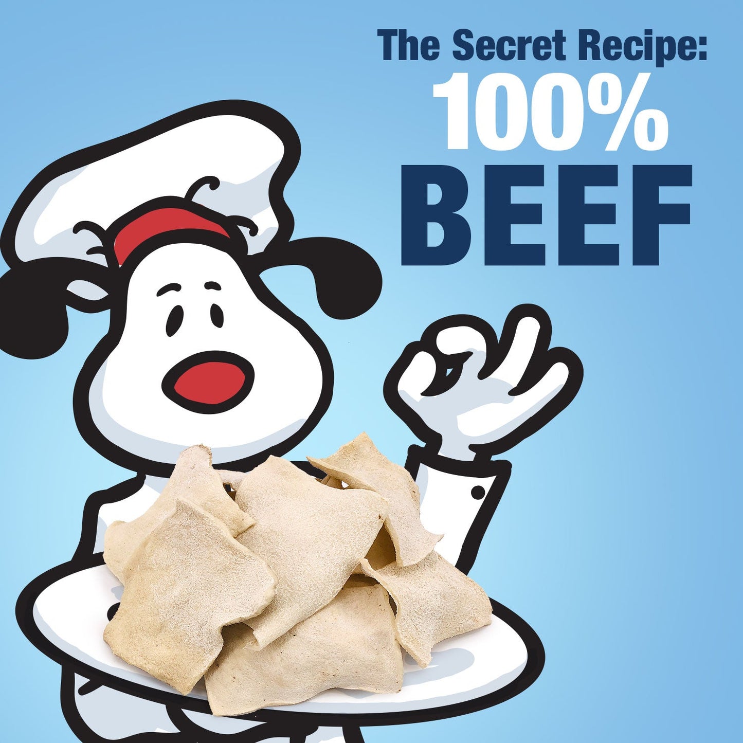ValueBull USA Rawhide Chips, Chicken Infused, 1 Pound