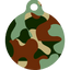 Camo Dog HD Dog ID Tag