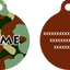 Camo Dog HD Dog ID Tag