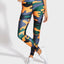 Camo QT Orange Leggings