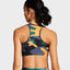 Camo QT Orange Sports Bra