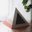 'Wavey' Cardboard Cat Pyramid