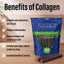 ValueBull Buffalo Collagen Sticks for Dogs, 6 Inch Thick Chews, Natural Long-Lasting Dog Treats, 10 Count
