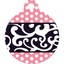 Chantilly Pink HD Dog ID Tag