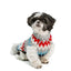 Gray Chevron Dog Sweater