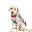 Gray Chevron Dog Sweater