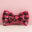 Christmas Red Star Plaid Set