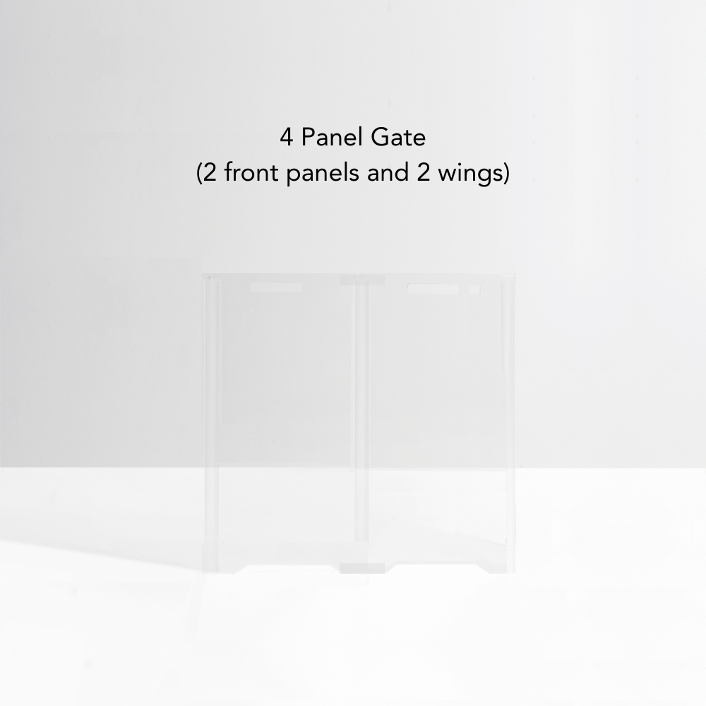 Clear Front Pet Gate