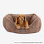 The Super Cloud Bed in Mocha Brown