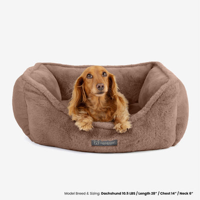 The Super Cloud Bed in Mocha Brown