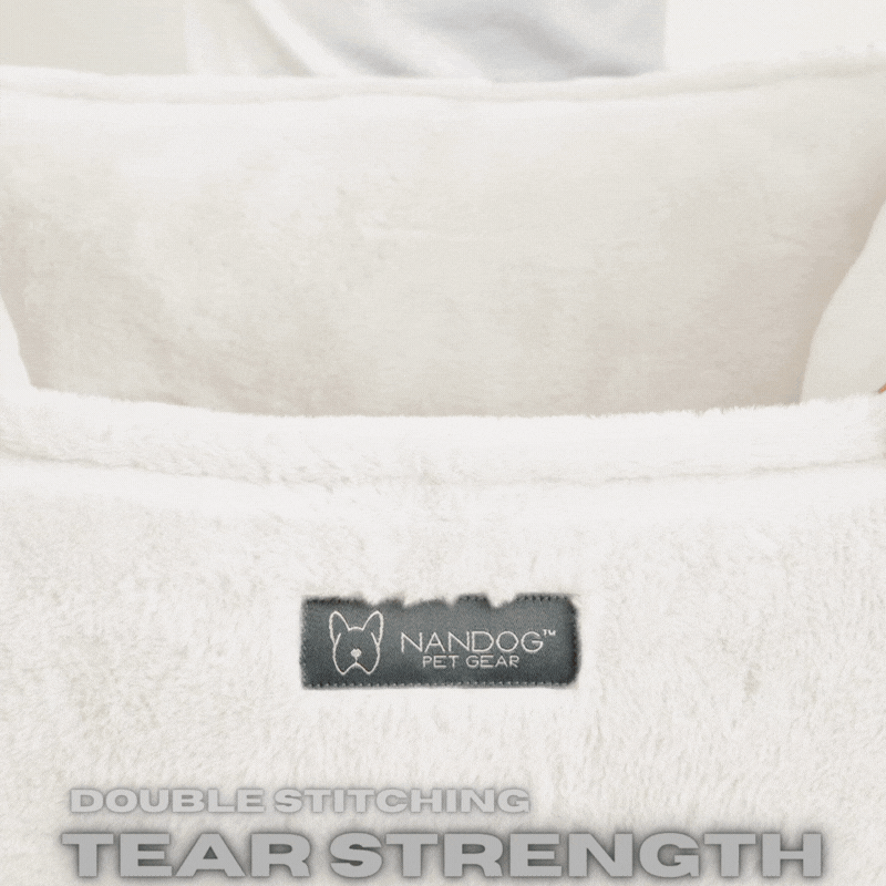 The Super Cloud Bed in Pearl White