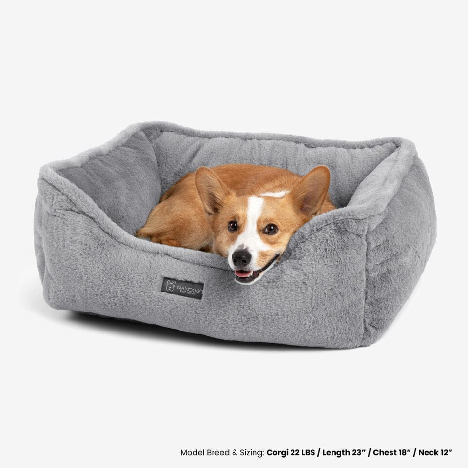 The Super Cloud Bed in Pearl River Grey